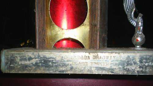 Onondaga Dragway - Charles Singleton Trophy 1976 From Chuck (newer photo)